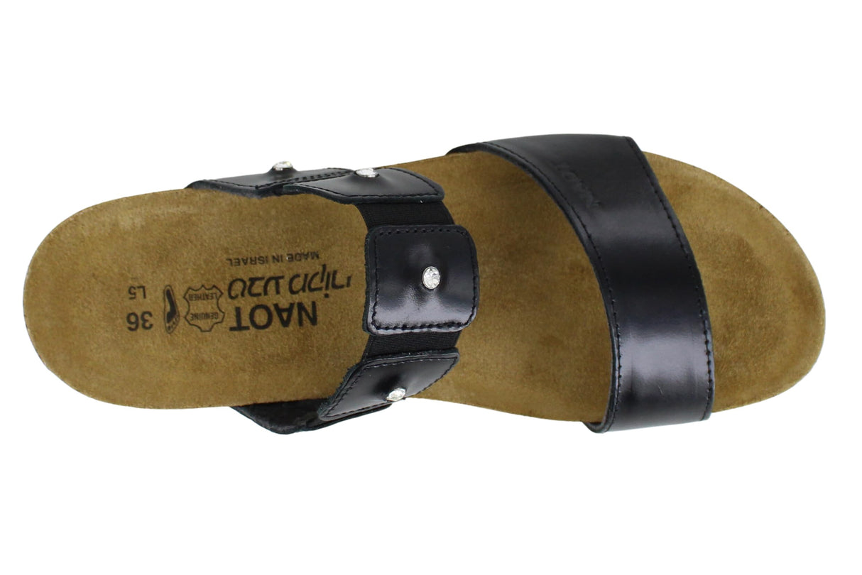 Black Madras Leather