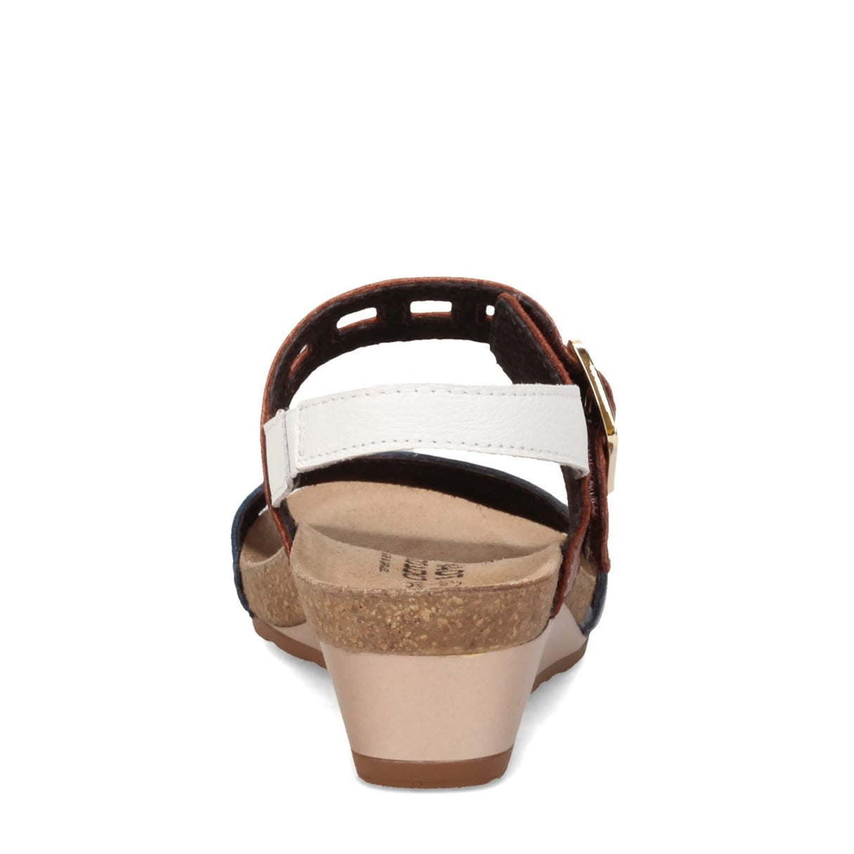 Ink Chestnut White Lthr