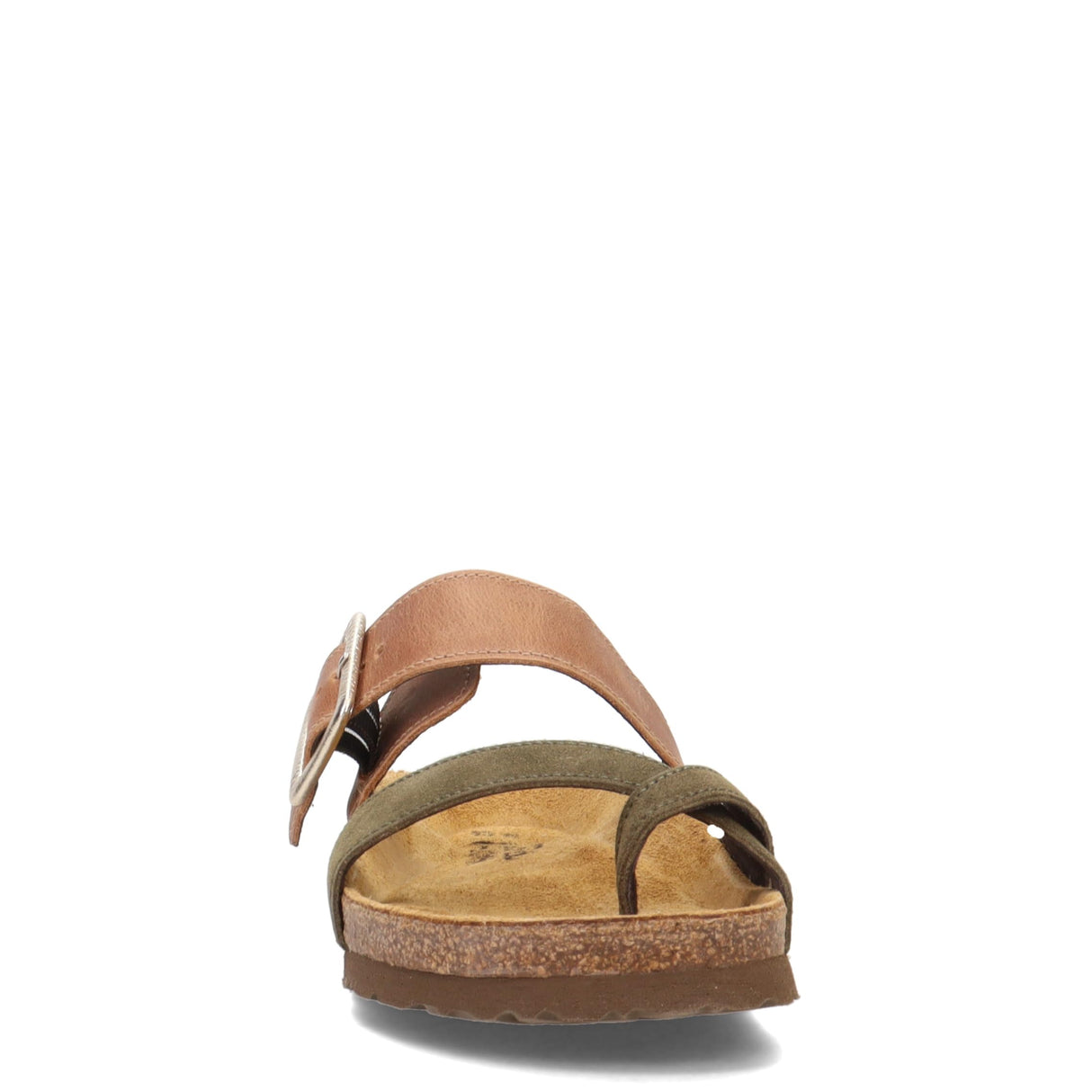 Latte Brn Lthr/Oily Olive/Gold