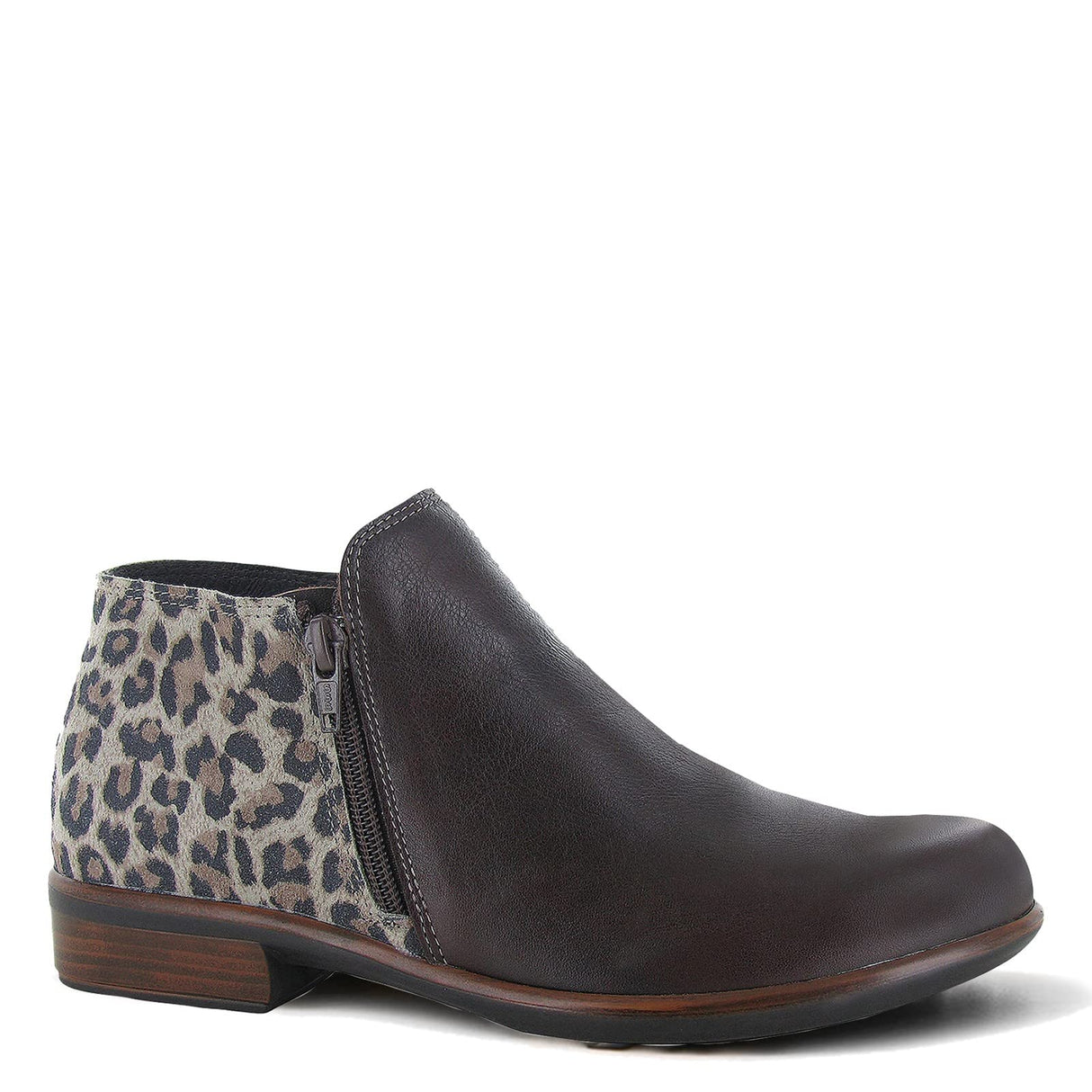 Cheetah Suede/Soft Brn Lthr