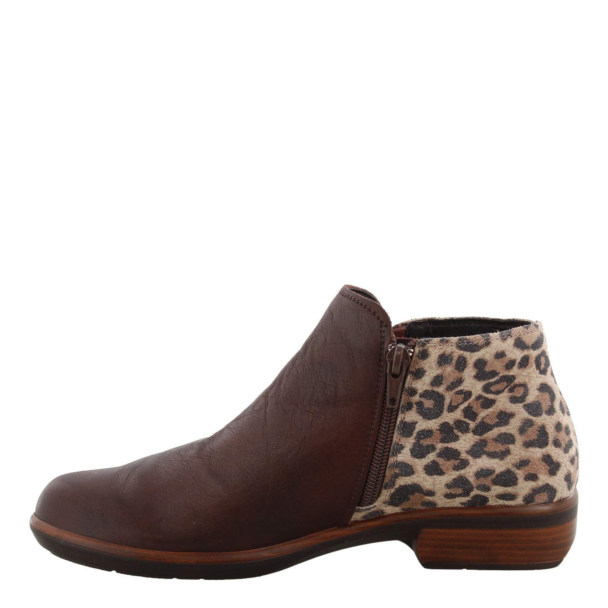 Cheetah Suede/Soft Brn Lthr