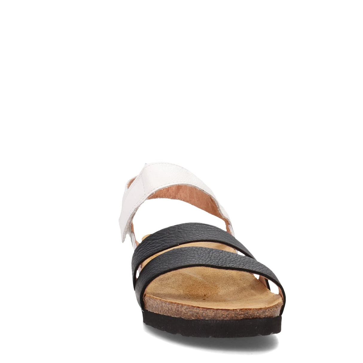 White Soft Lthr Sft Blk