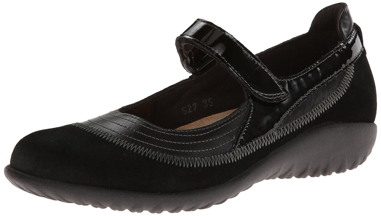 Blk Madras/Blk Suede/Blk Pat