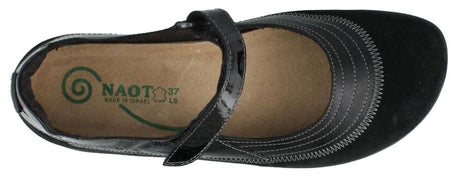 Blk Madras/Blk Suede/Blk Pat