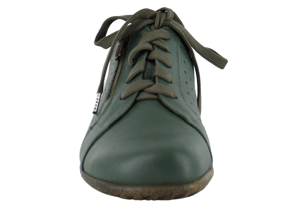 Hntr Grn Leather Pewter