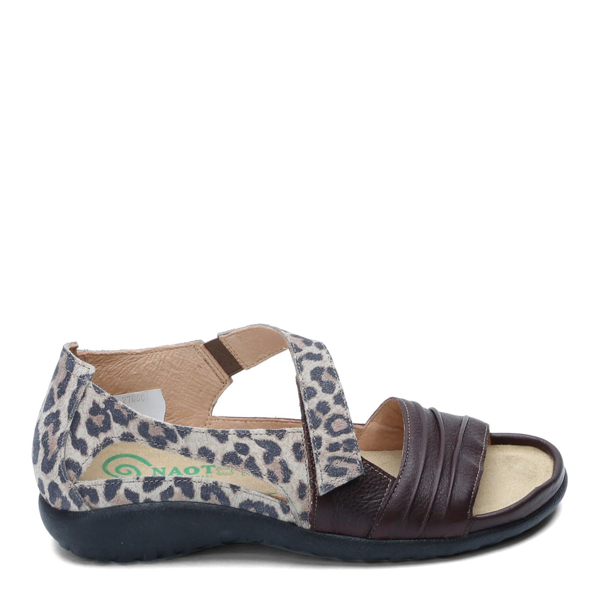 Soft Brown Lthr/Cheetah Suede