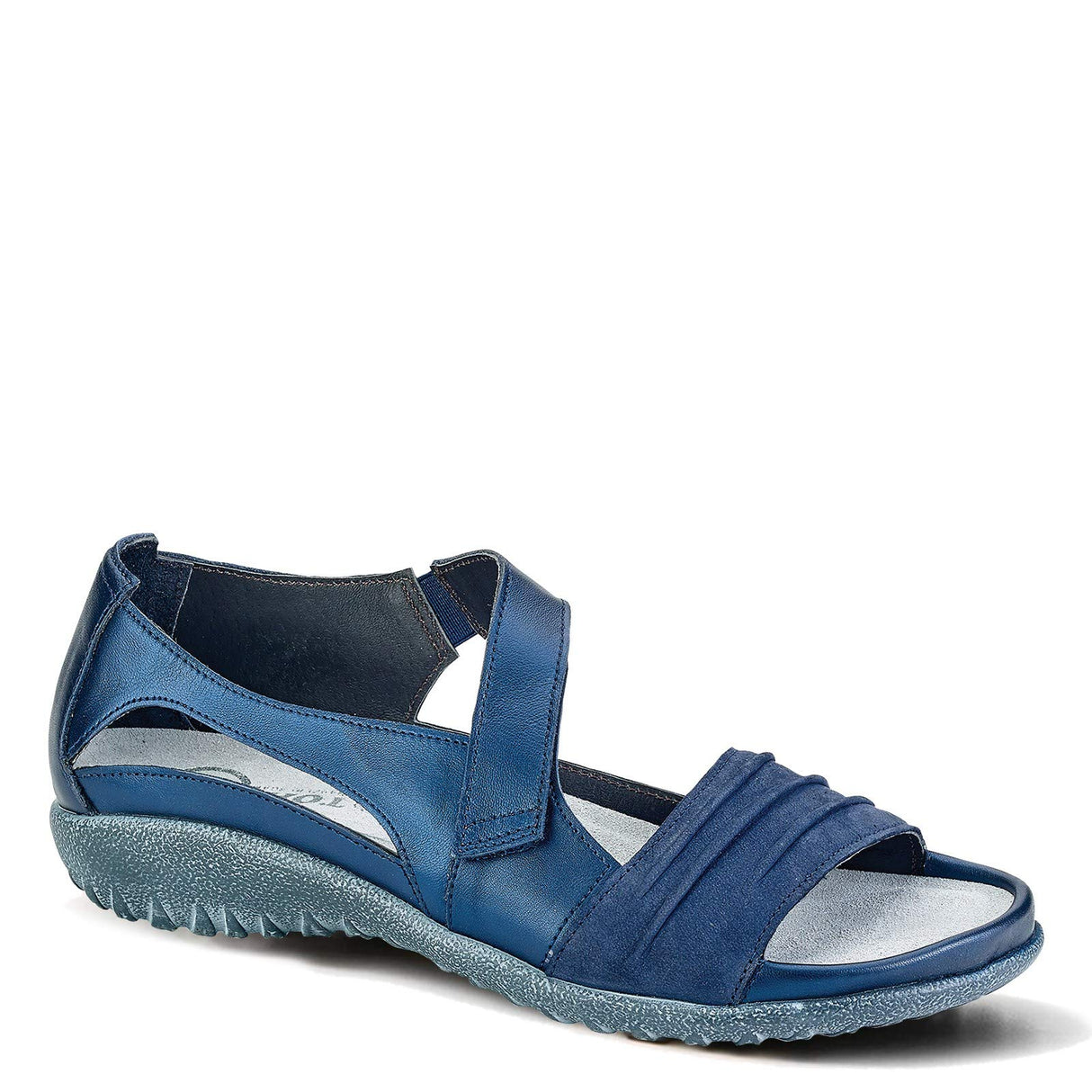 Navy Velv Nbk/Polar Lthr