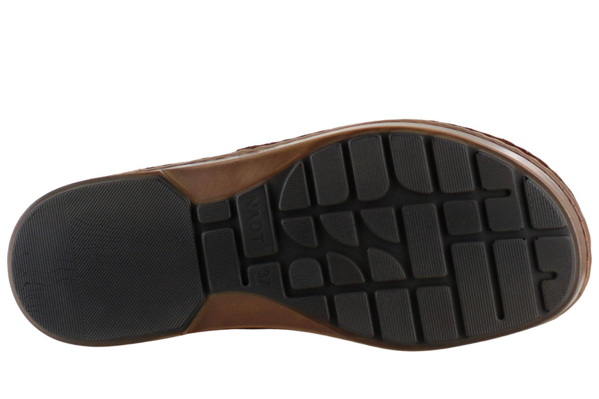 Cognac Leather Brown Suede