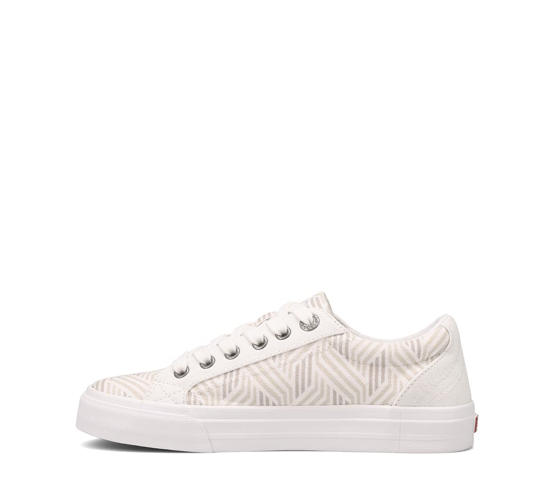 Geo Print White Multi