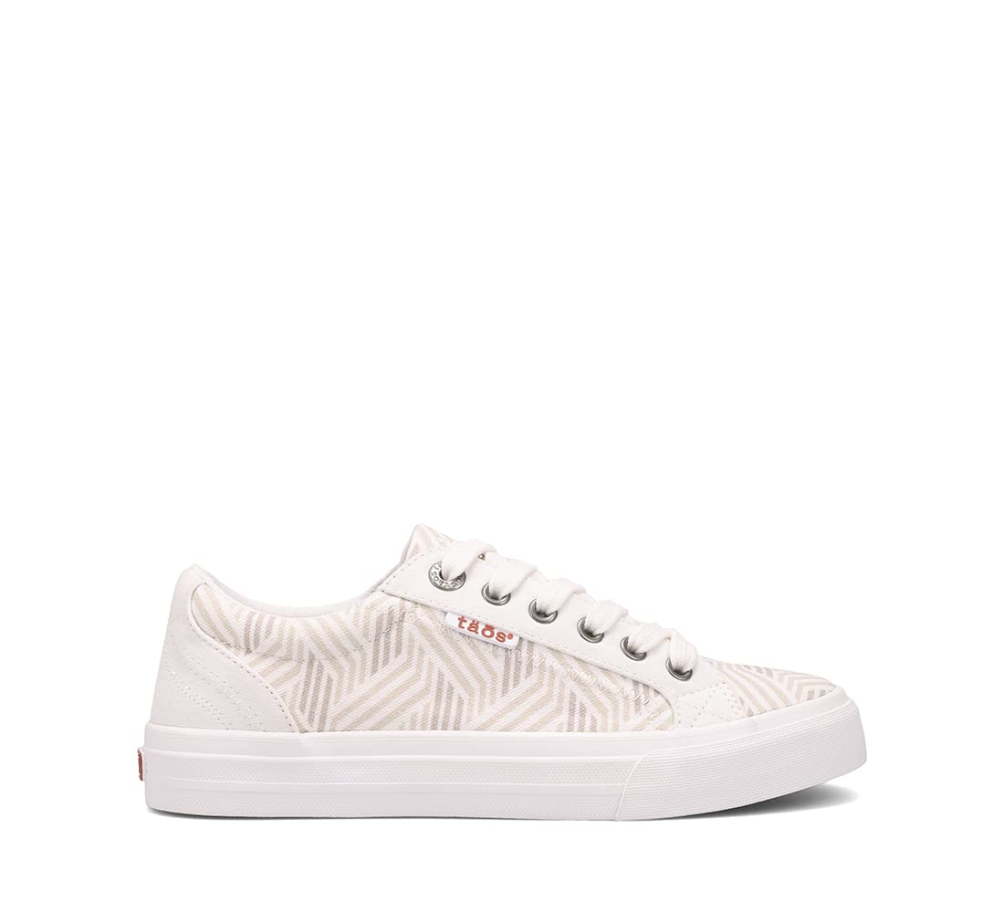 Geo Print White Multi