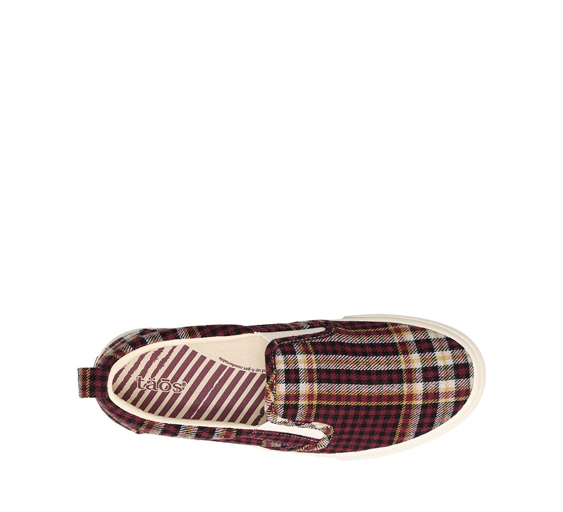 Burgundy Plaid