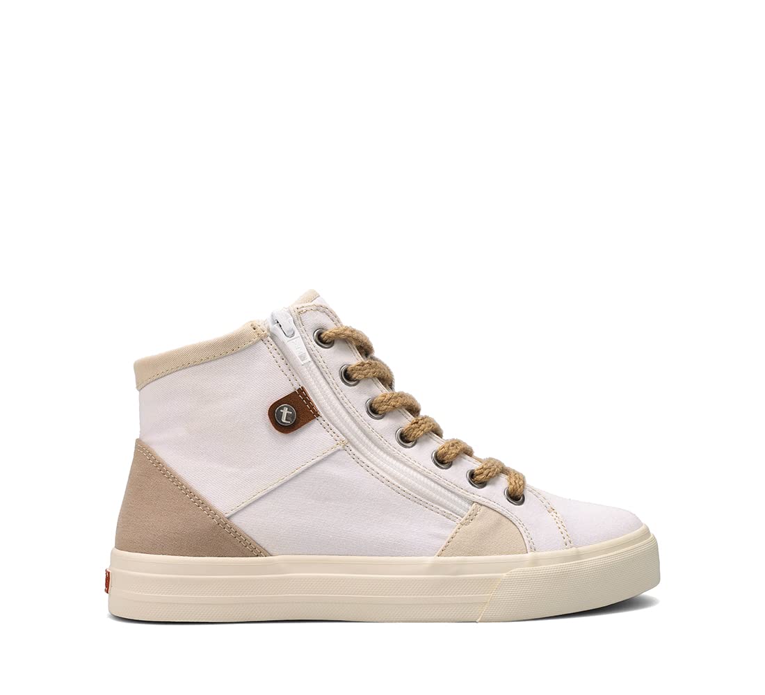 White/Ecru Distressed