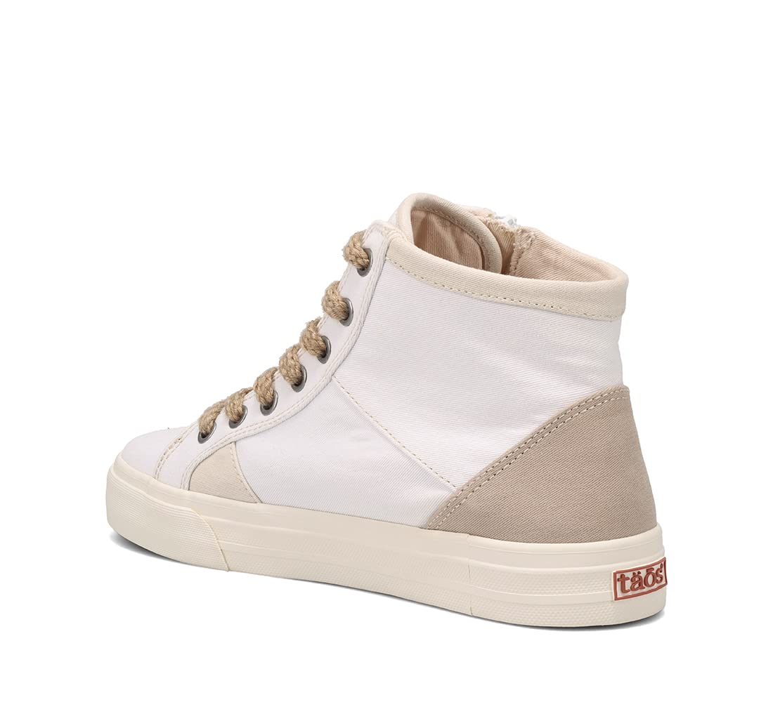 White/Ecru Distressed