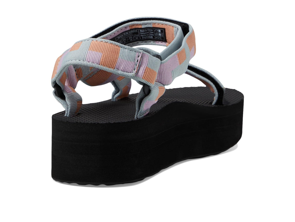 Retro Shapes Pearl Blue