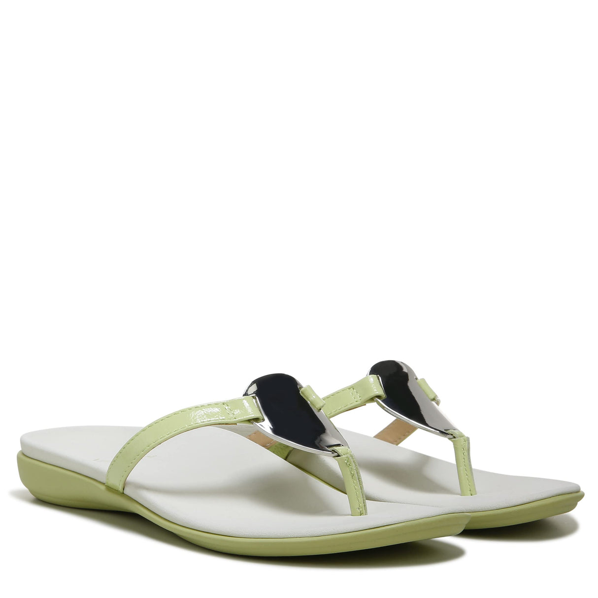 Pale Lime Crnkl Ptnt