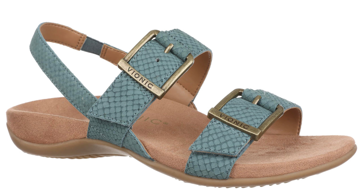Bodega Blue Leather