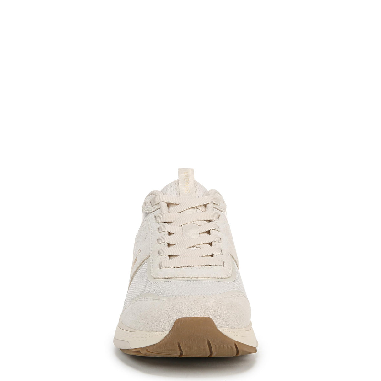 Cream Gold Leather Fabric