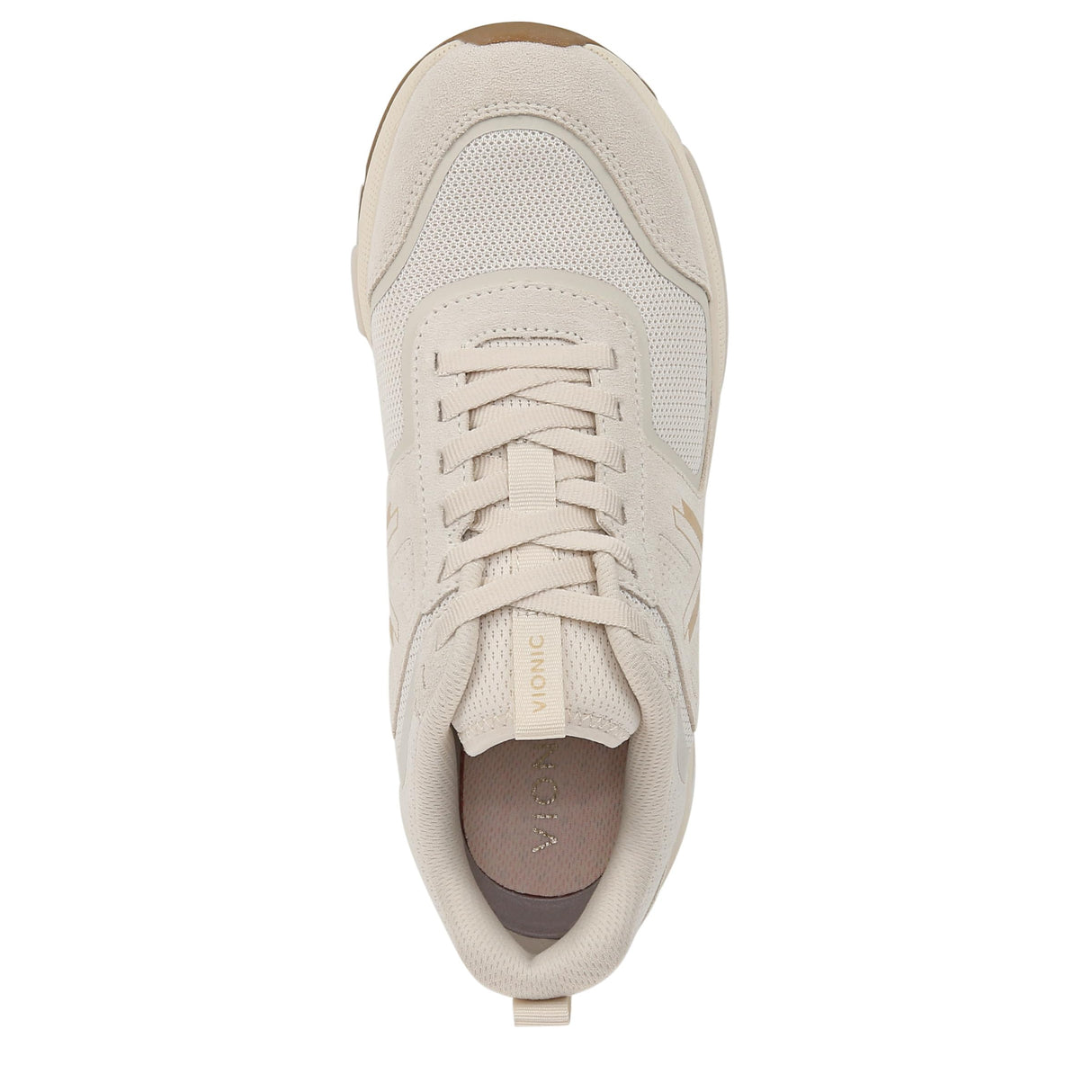 Cream Gold Leather Fabric