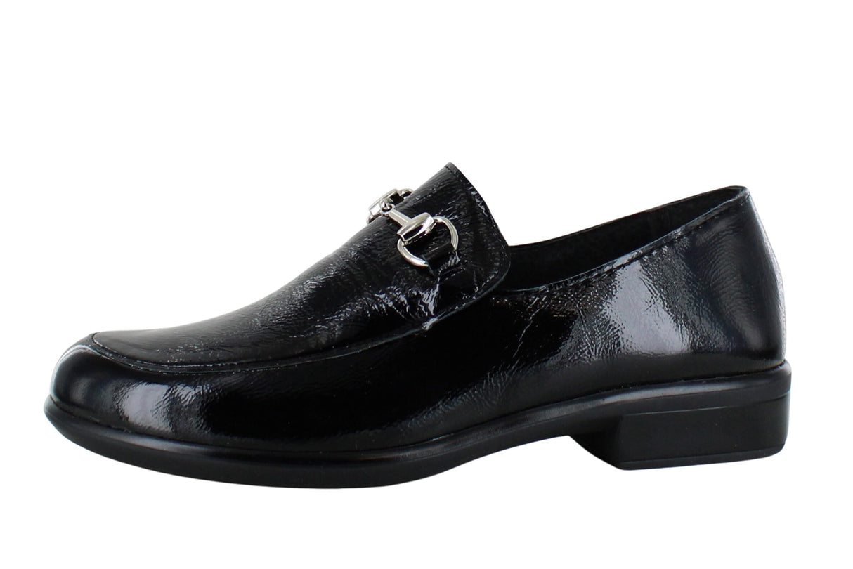 Black Crinkle Patent