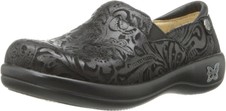 Black Embossed Paisley