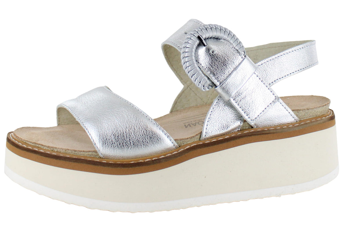 Silver Soft Leather