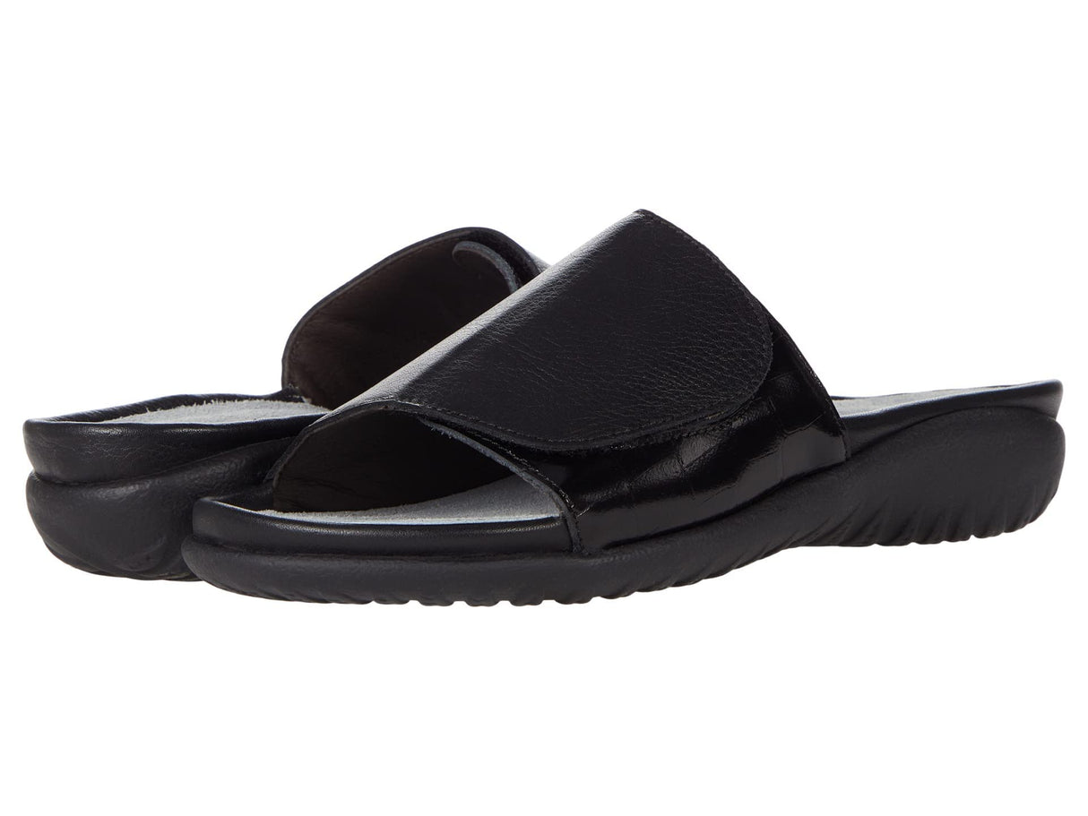 Sft Black Lthr/Blk Croc