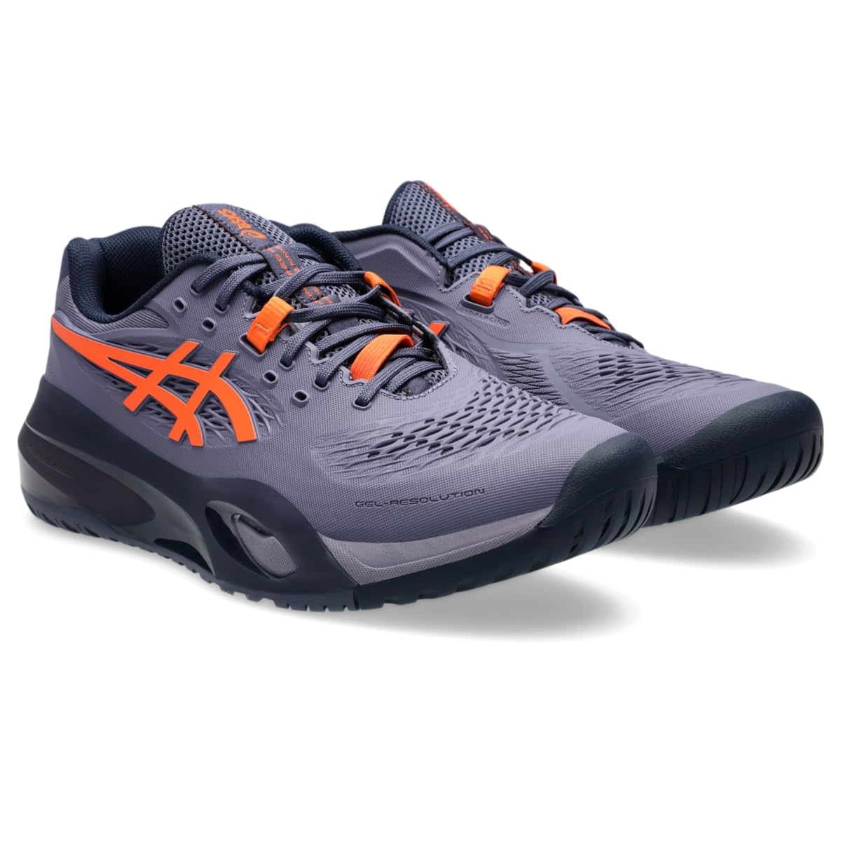 Greyish Purple/Nova Orange