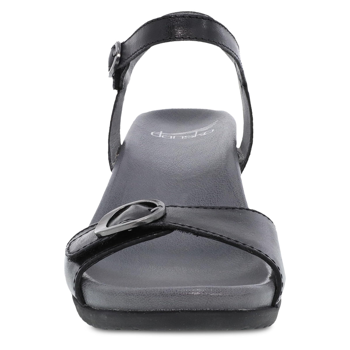 Black Glazed Kid Leather