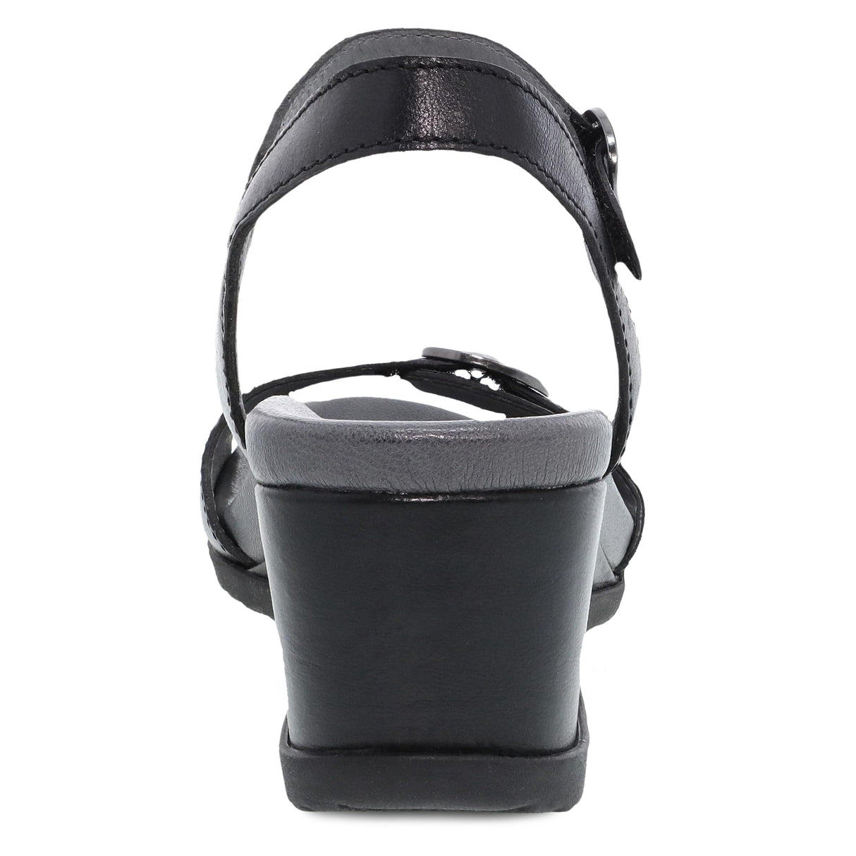 Black Glazed Kid Leather