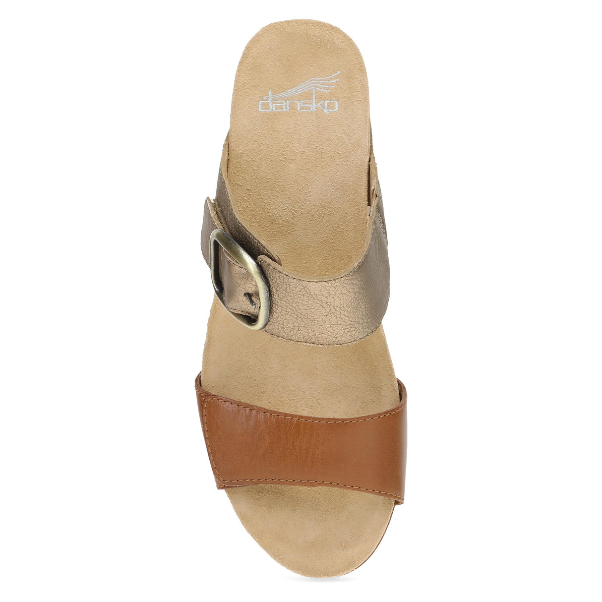 Gold/Tan Leather