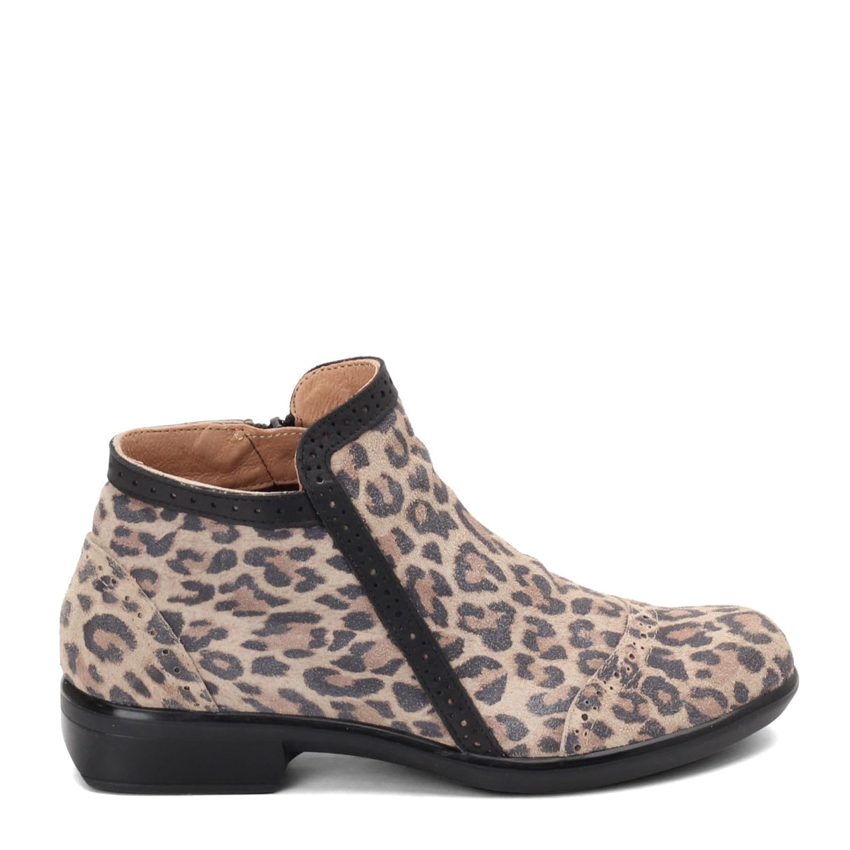 Cheetah Suede/Jet Black Lthr