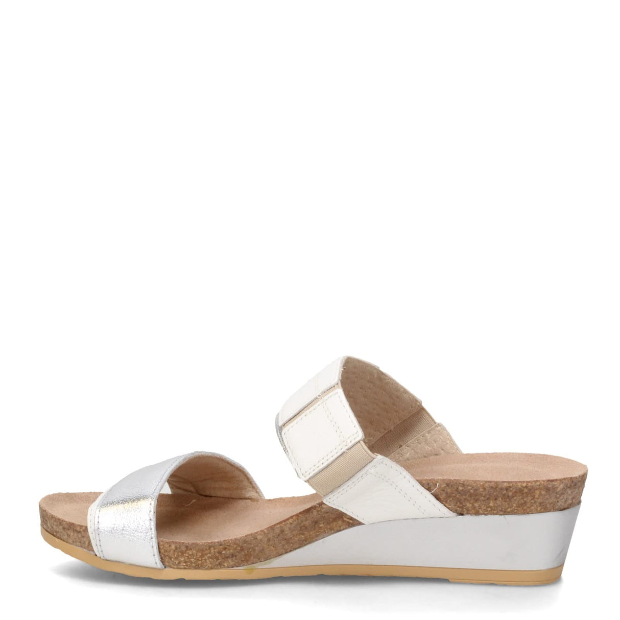White Soft Lthr Sft Silv