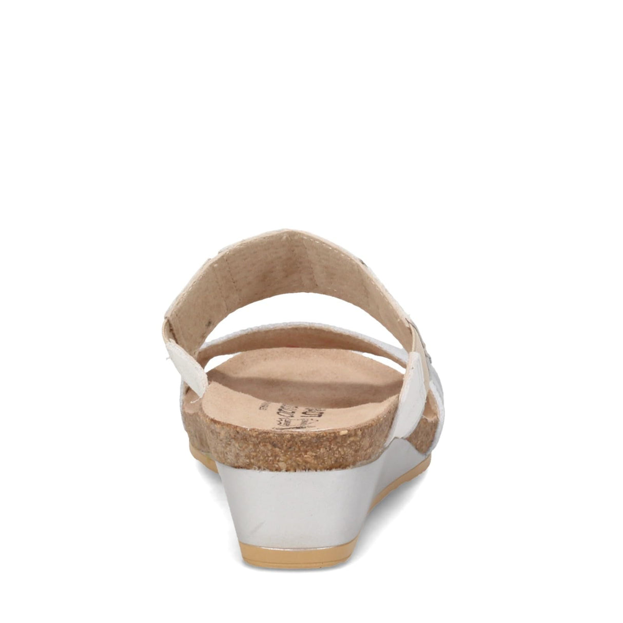 White Soft Lthr Sft Silv