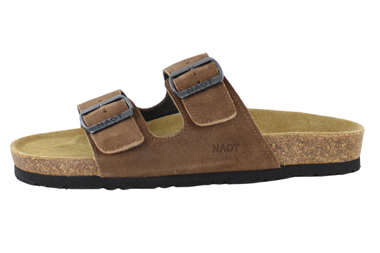 Antique Brown Suede
