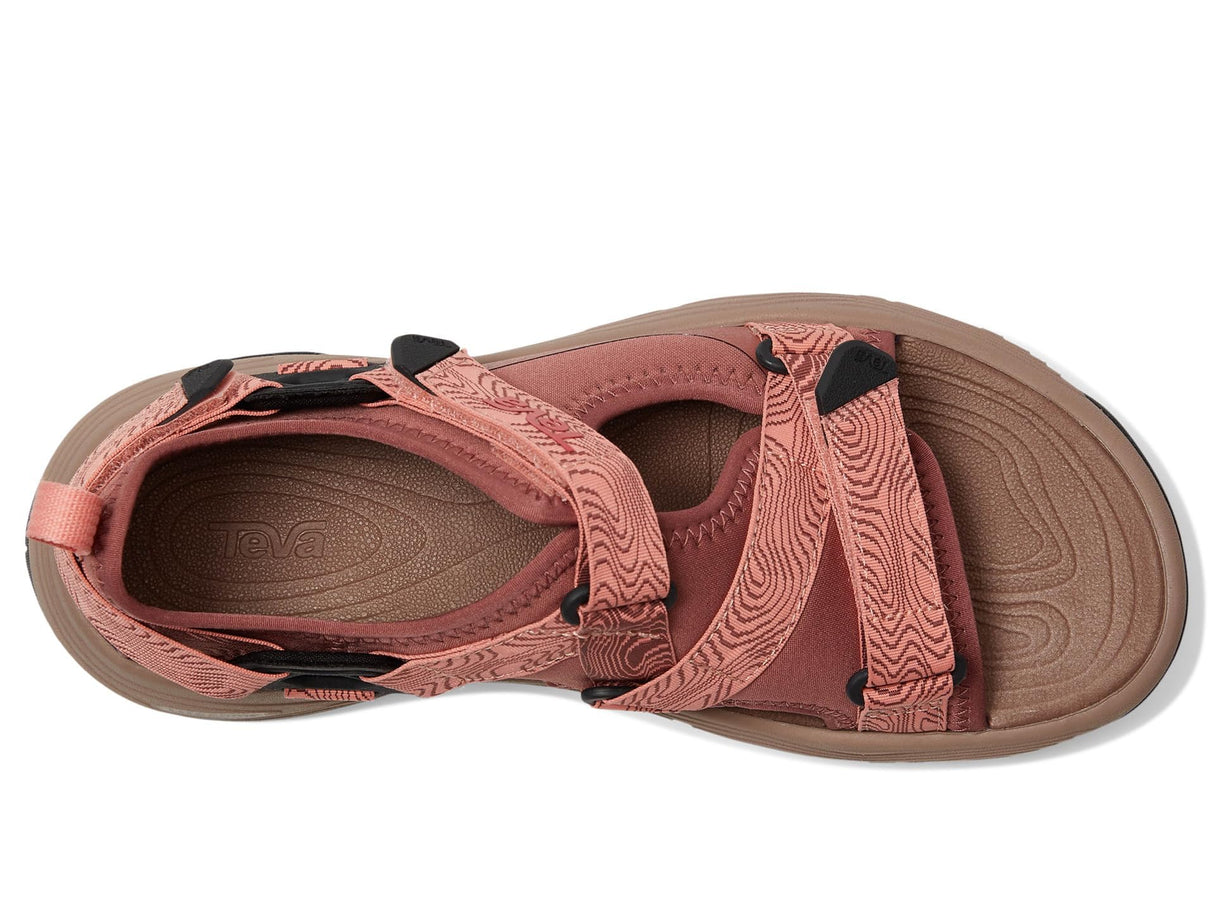 Mahogany/ Blooming Dahlia