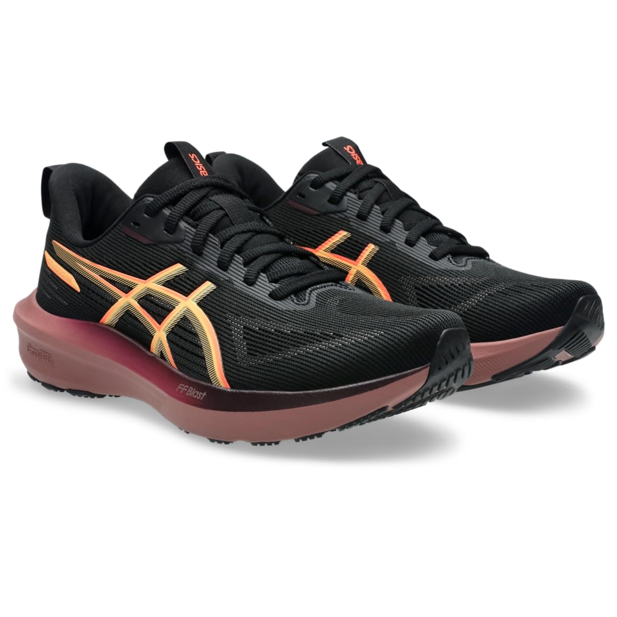 Black/Vivid Coral
