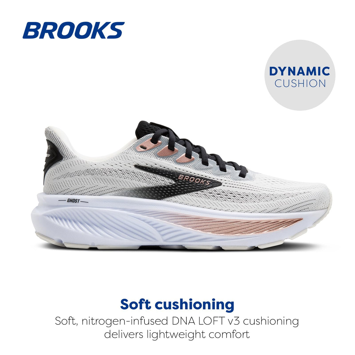 White/Black/Rose Gold