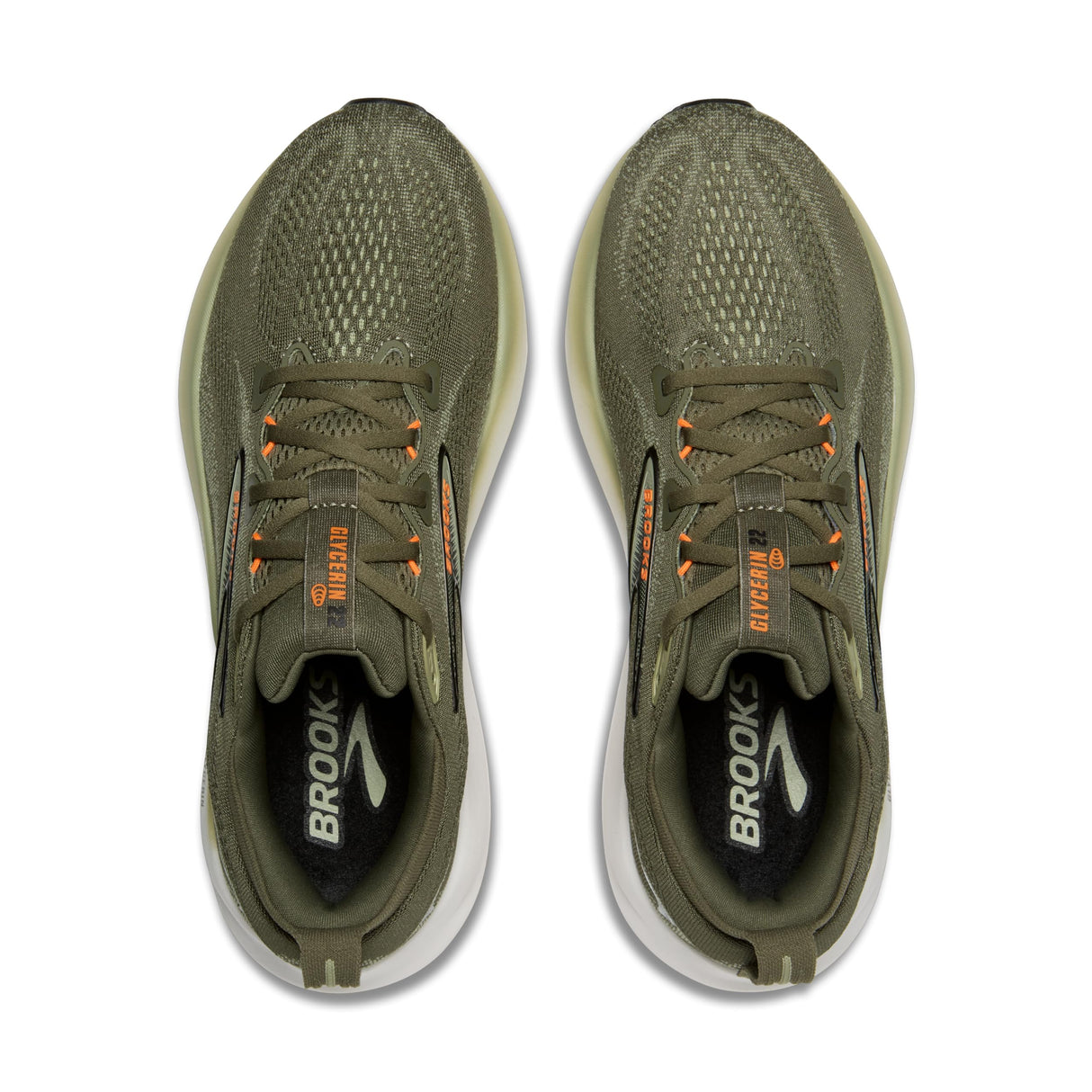 Dusty Olive/Tea/Orange