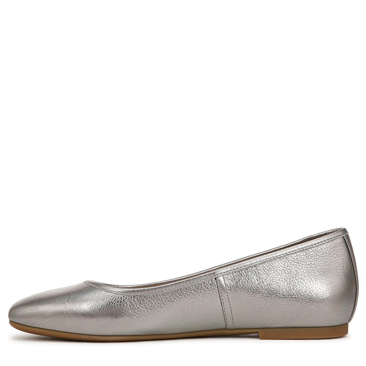 Pewter Metallic Leather