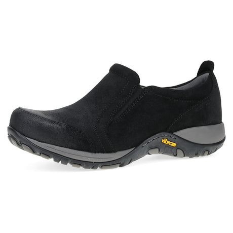 Black Waterproof Burnished Suede