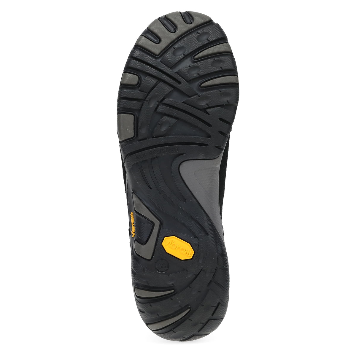 Black Waterproof Burnished Suede
