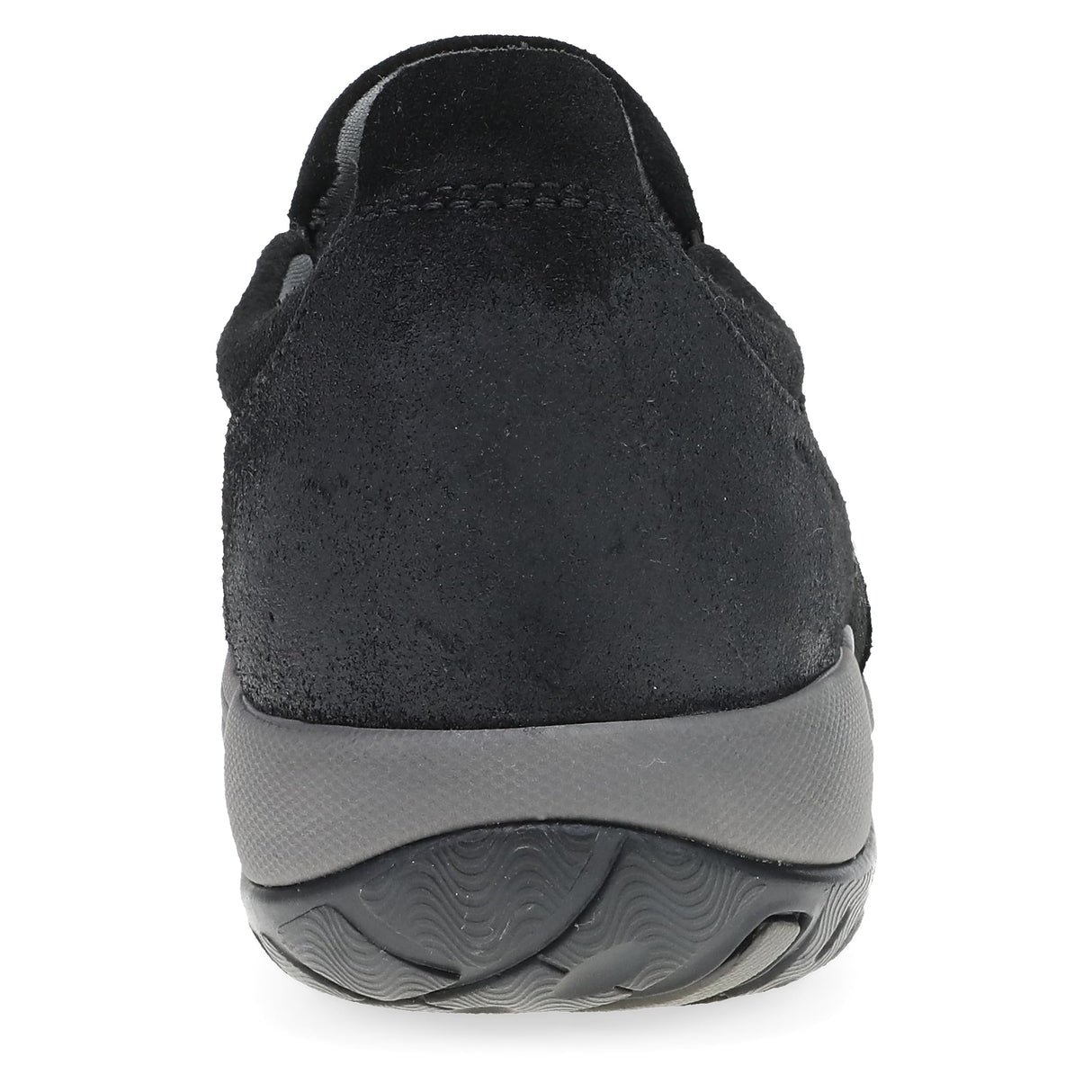 Black Waterproof Burnished Suede