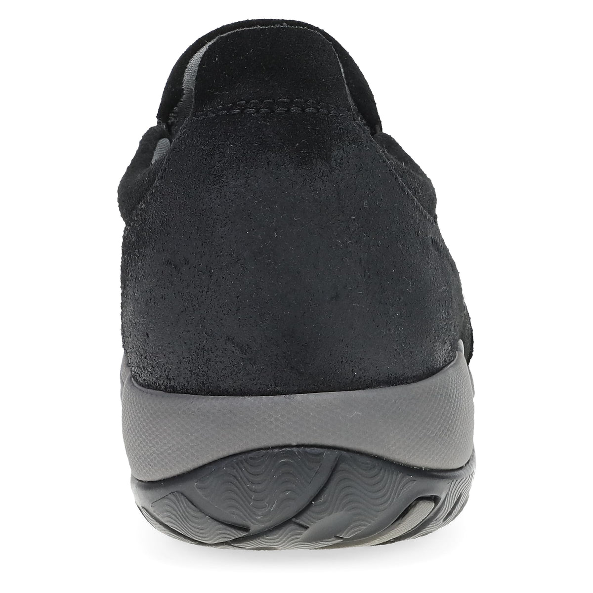 Black Waterproof Burnished Suede