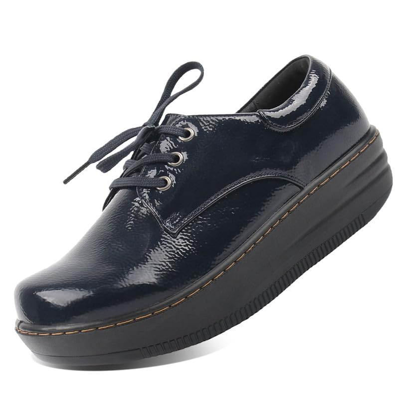 Navy Crinkle Shine
