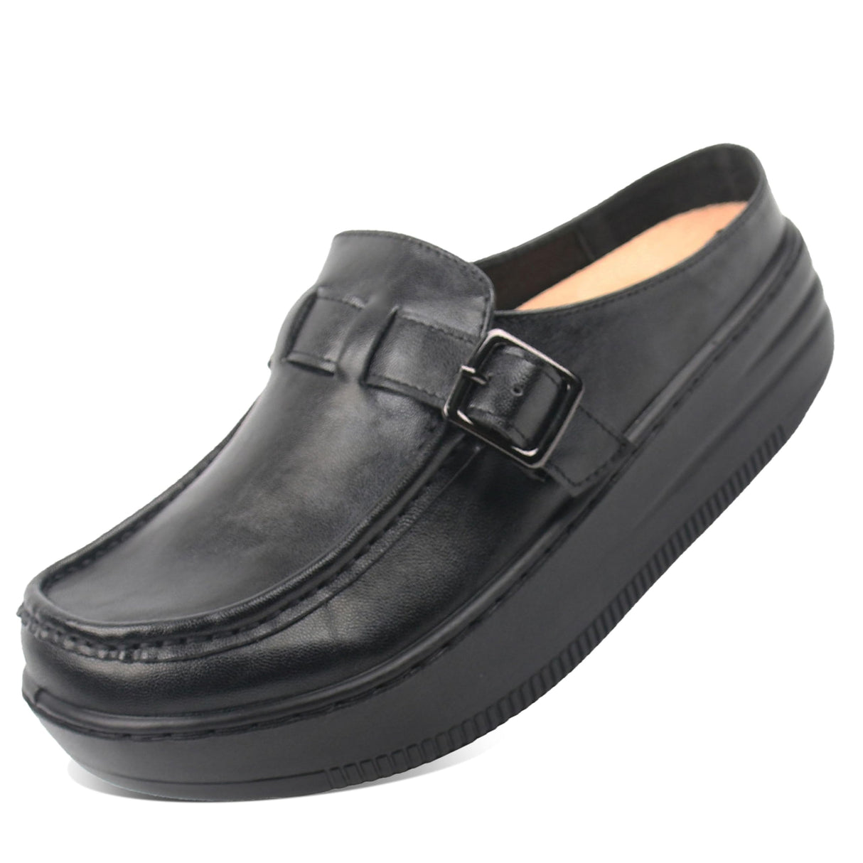 Black Flat Crinkle