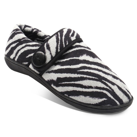 Black/Grey Zebra