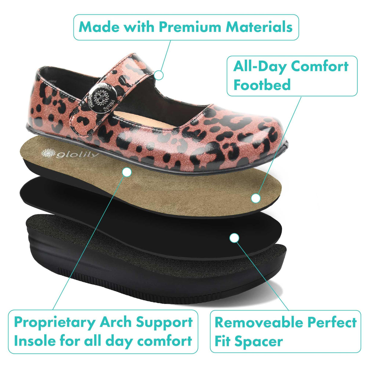 Brown Leopard Sparkle