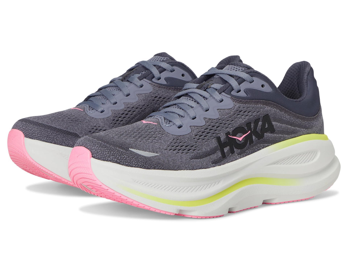 HOKA Bondi 9 Women's – Charcoal Grey/Grey Skies