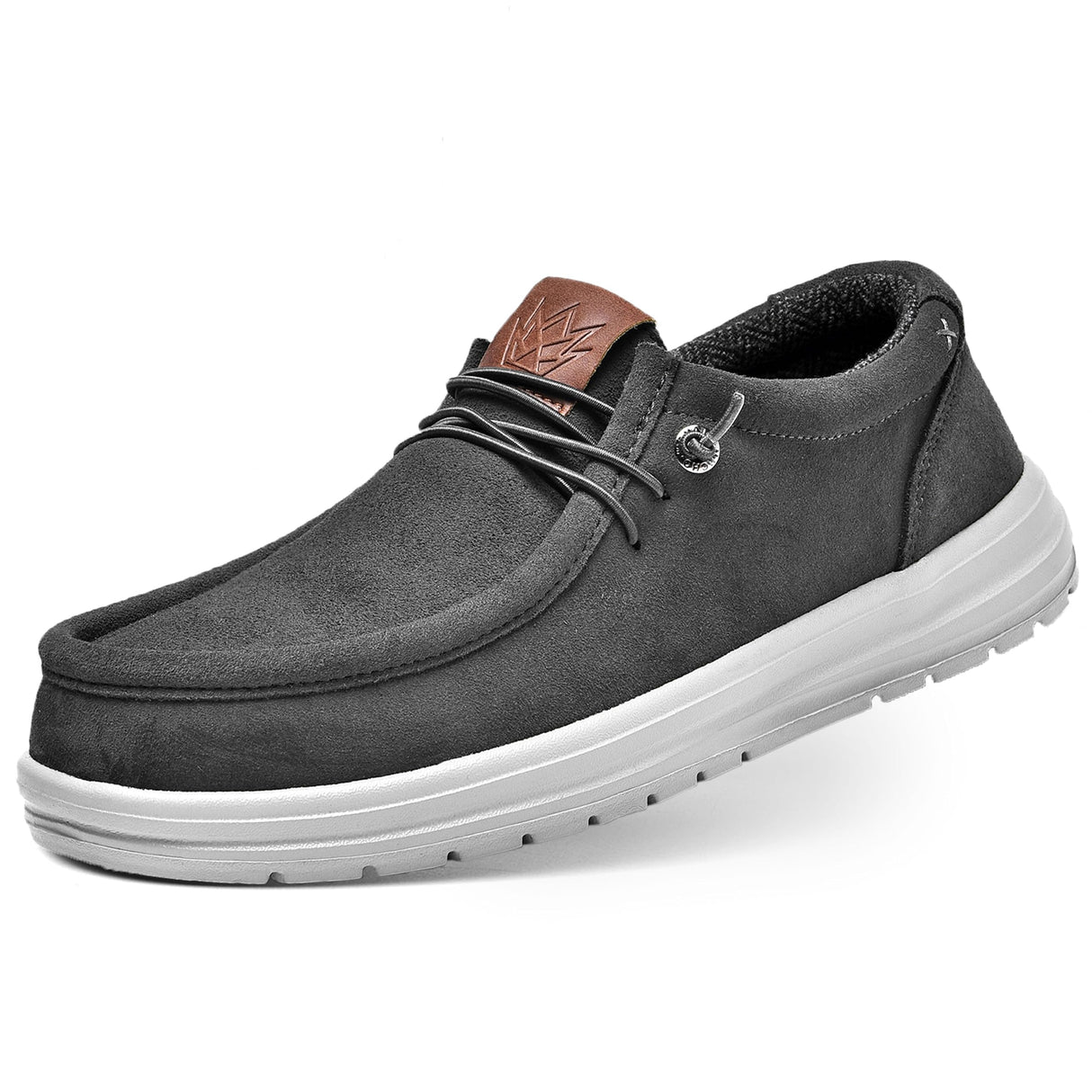 Charcoal Grey Suede