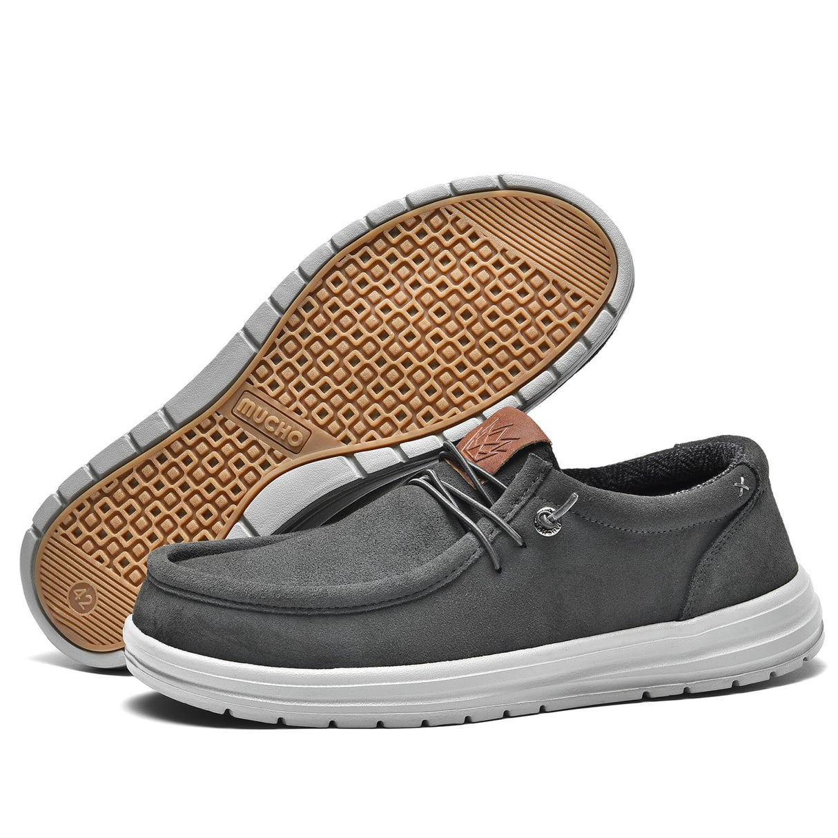 Charcoal Grey Suede